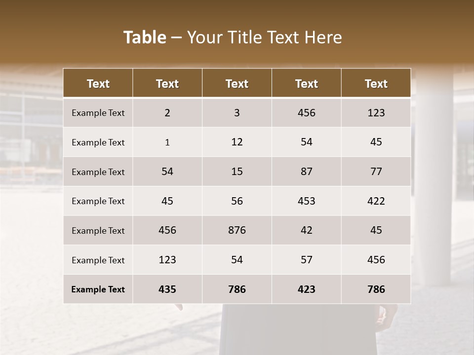 Woman Posters Sleeping PowerPoint Template