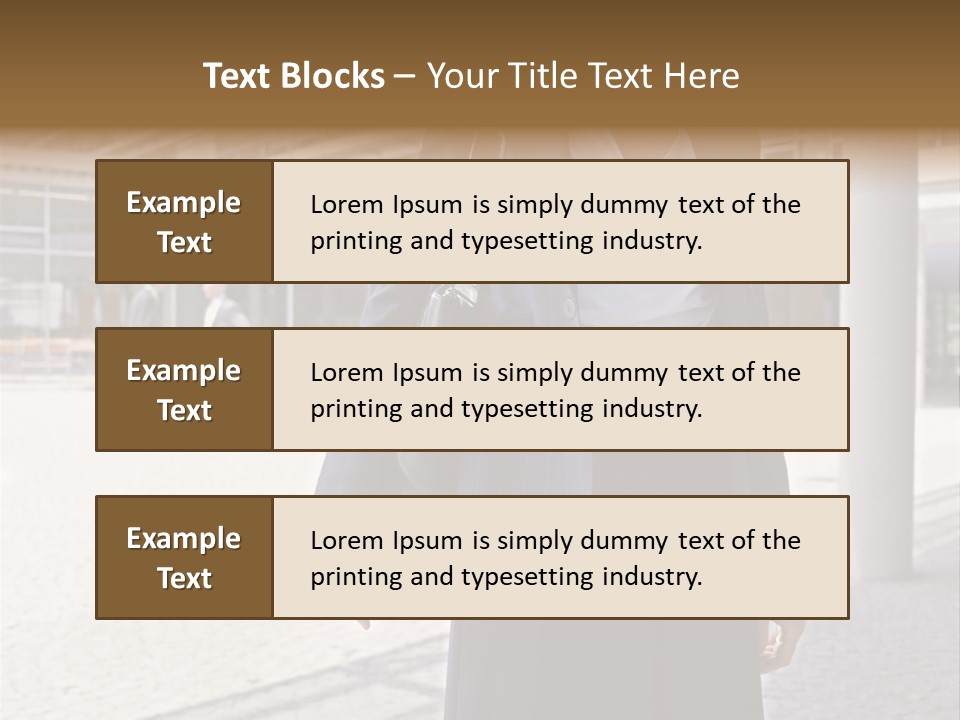 Woman Posters Sleeping PowerPoint Template