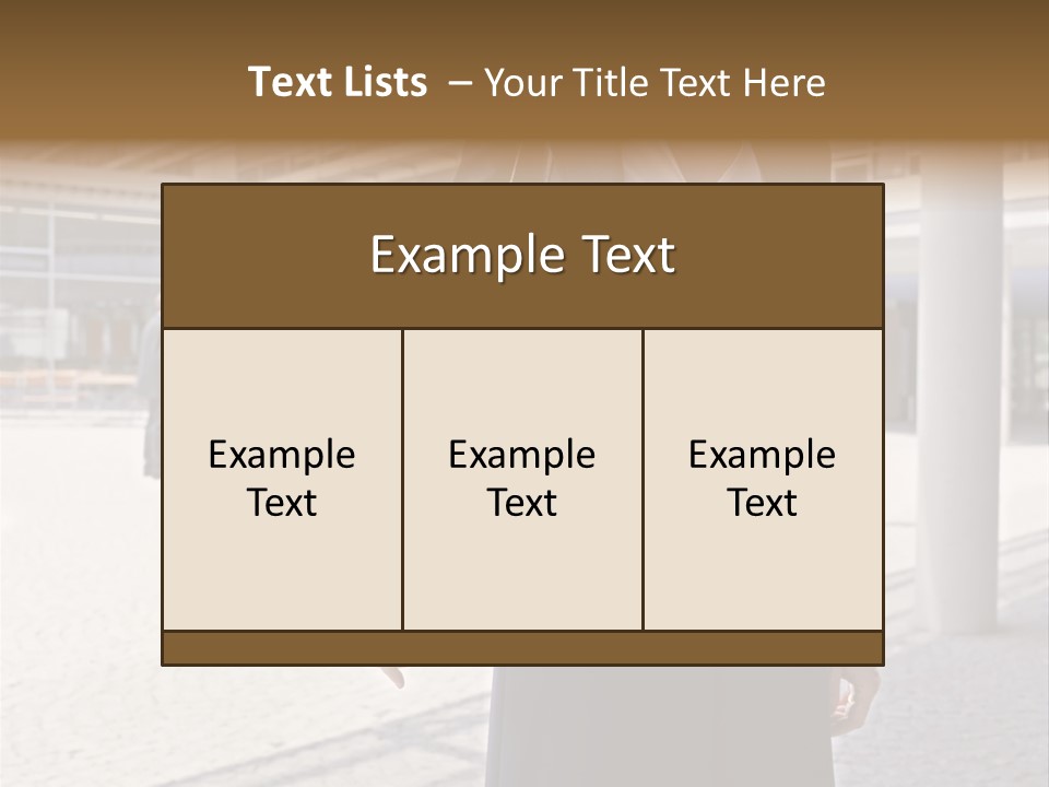 Woman Posters Sleeping PowerPoint Template