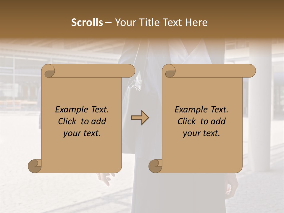 Woman Posters Sleeping PowerPoint Template