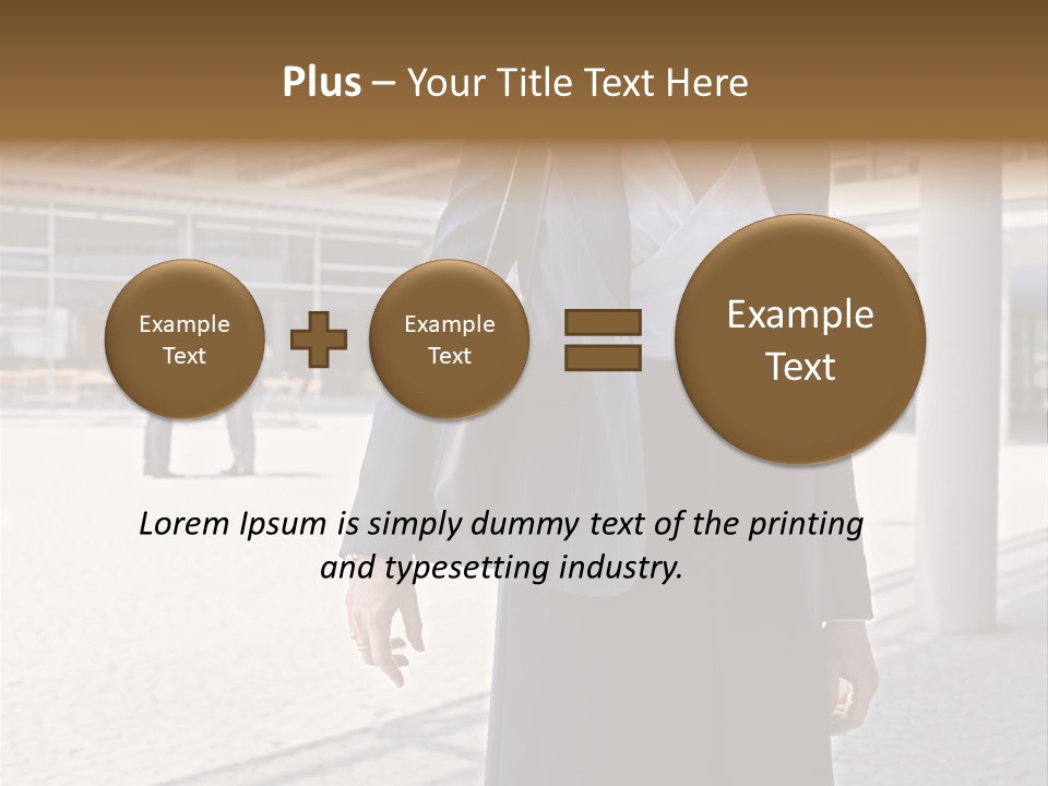 Woman Posters Sleeping PowerPoint Template