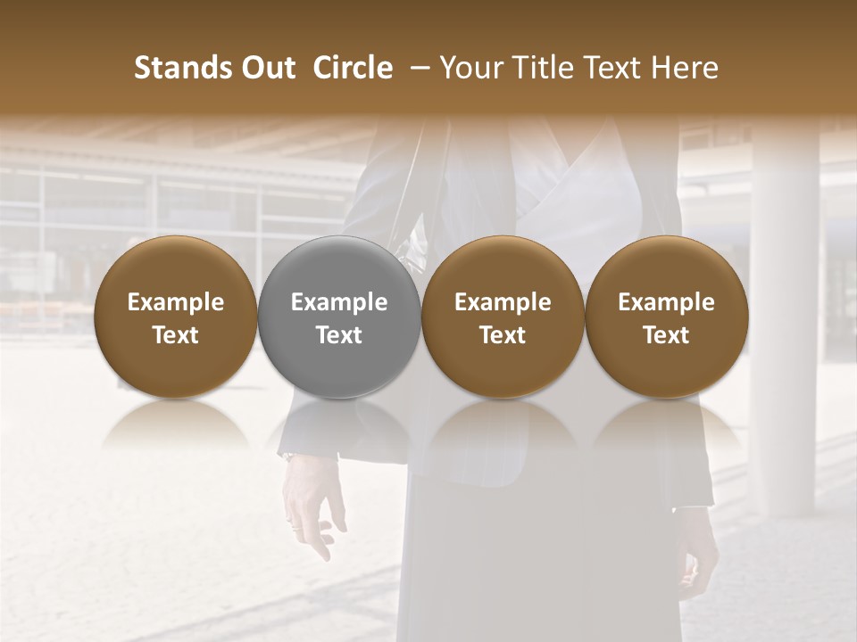 Woman Posters Sleeping PowerPoint Template