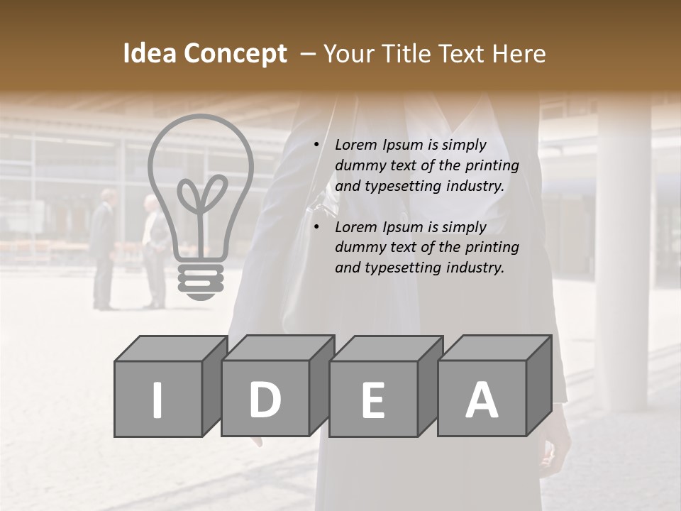 Woman Posters Sleeping PowerPoint Template