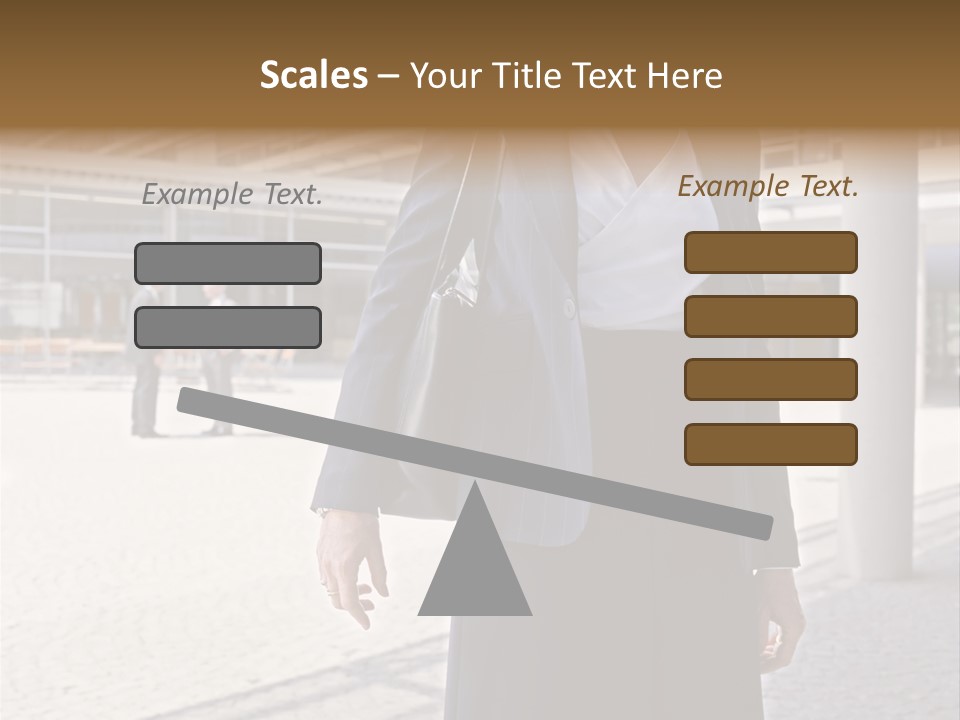 Woman Posters Sleeping PowerPoint Template