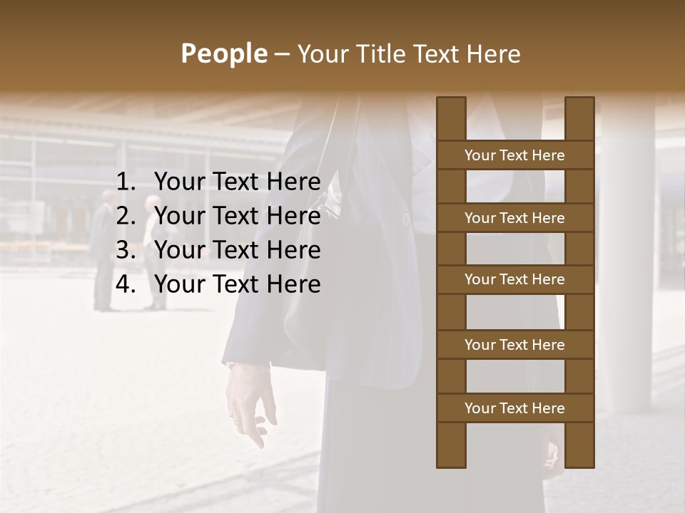 Woman Posters Sleeping PowerPoint Template