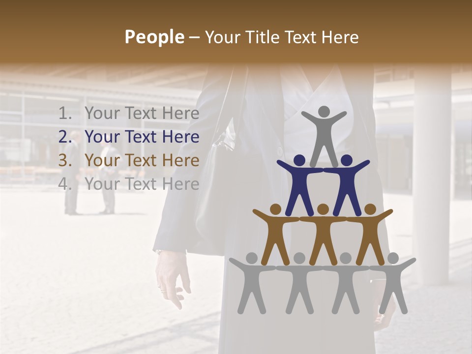 Woman Posters Sleeping PowerPoint Template