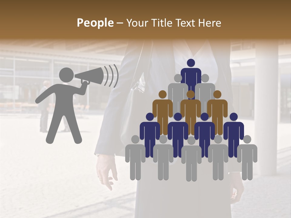 Woman Posters Sleeping PowerPoint Template