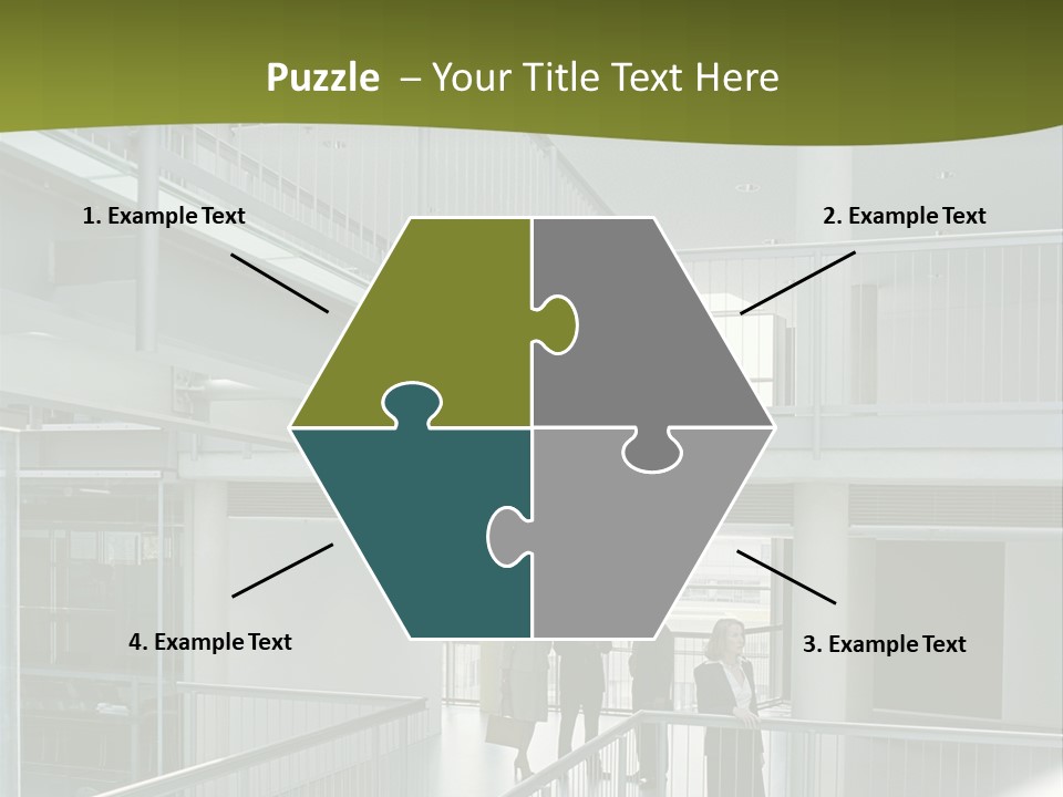 Mural Royaltyfree Maturewoman PowerPoint Template