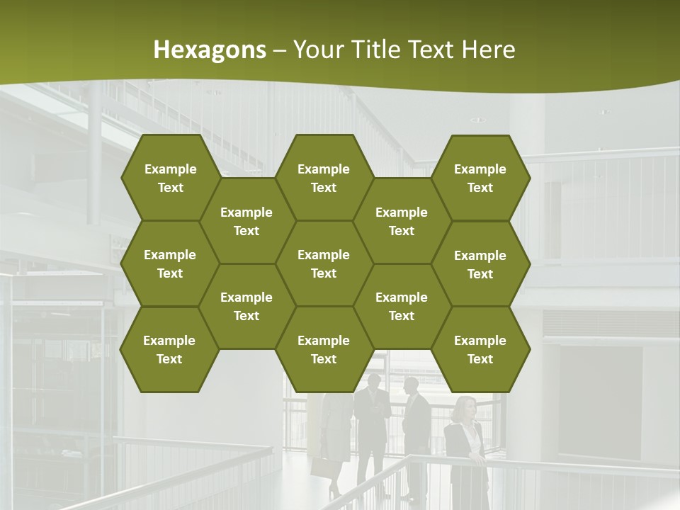 Mural Royaltyfree Maturewoman PowerPoint Template