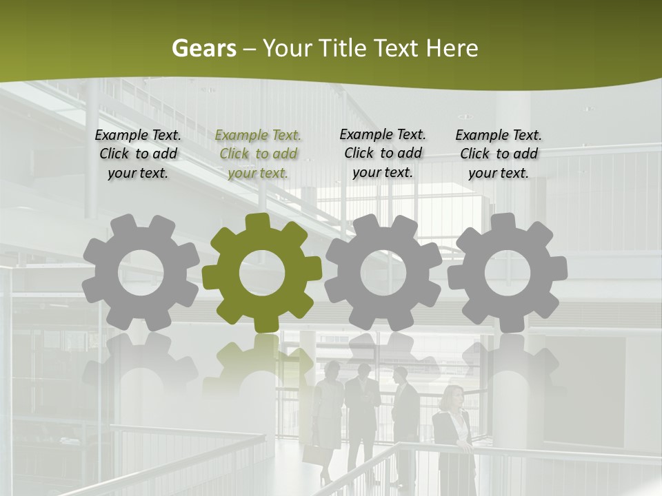 Mural Royaltyfree Maturewoman PowerPoint Template