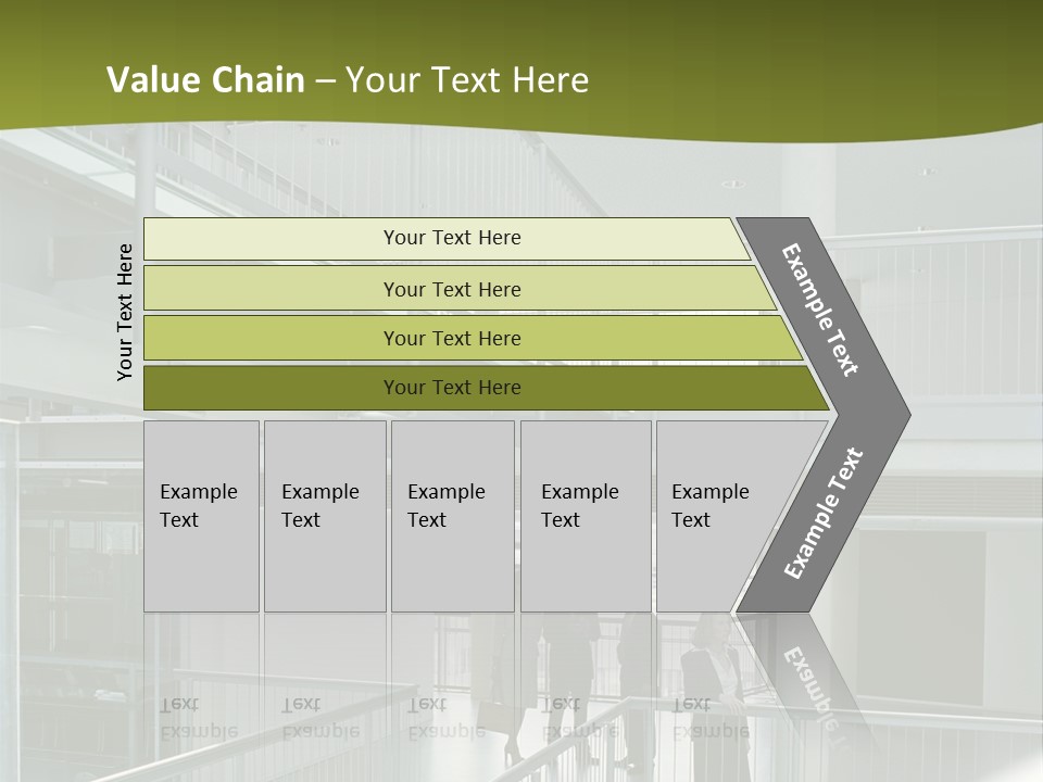 Mural Royaltyfree Maturewoman PowerPoint Template