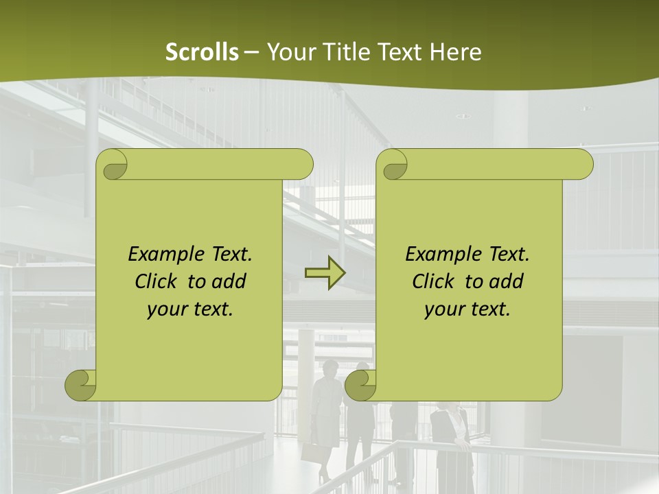 Mural Royaltyfree Maturewoman PowerPoint Template