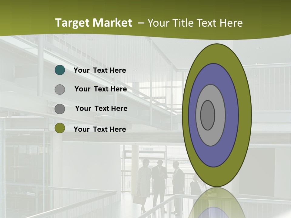 Mural Royaltyfree Maturewoman PowerPoint Template