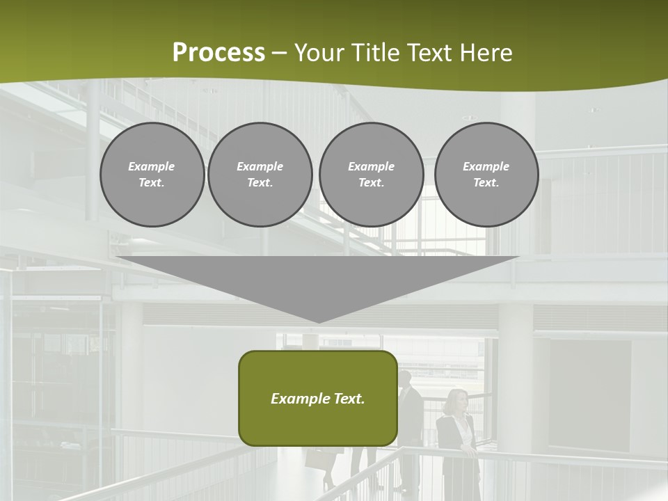 Mural Royaltyfree Maturewoman PowerPoint Template