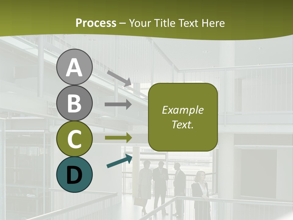 Mural Royaltyfree Maturewoman PowerPoint Template