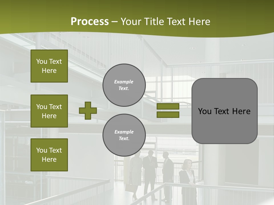 Mural Royaltyfree Maturewoman PowerPoint Template