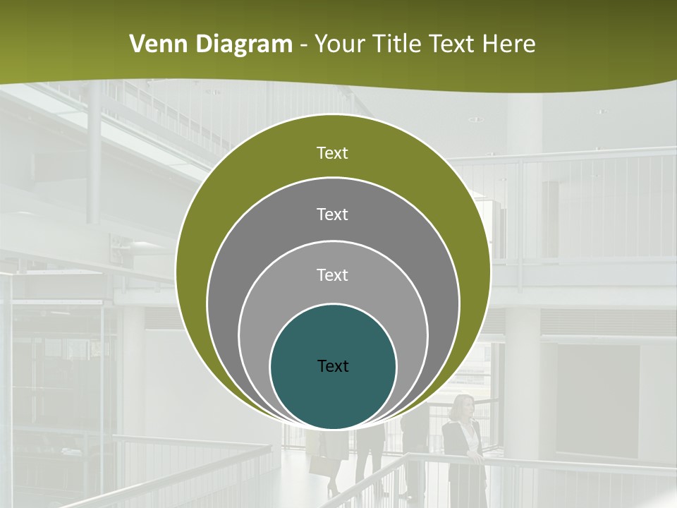 Mural Royaltyfree Maturewoman PowerPoint Template