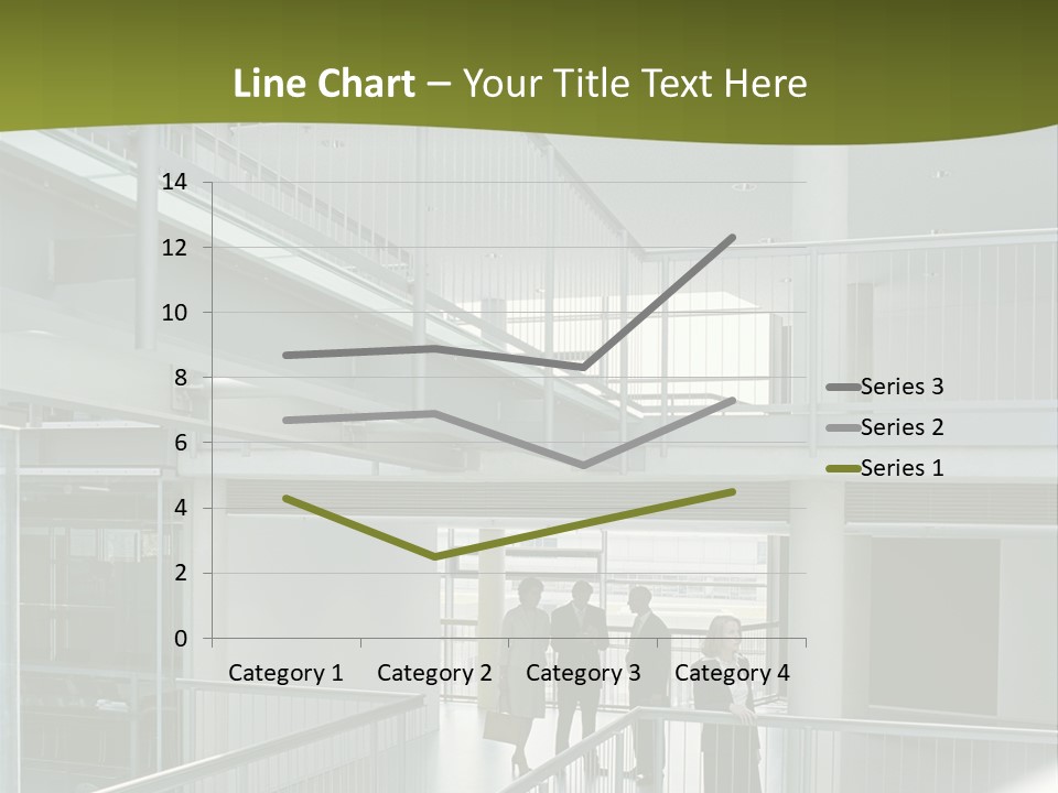 Mural Royaltyfree Maturewoman PowerPoint Template