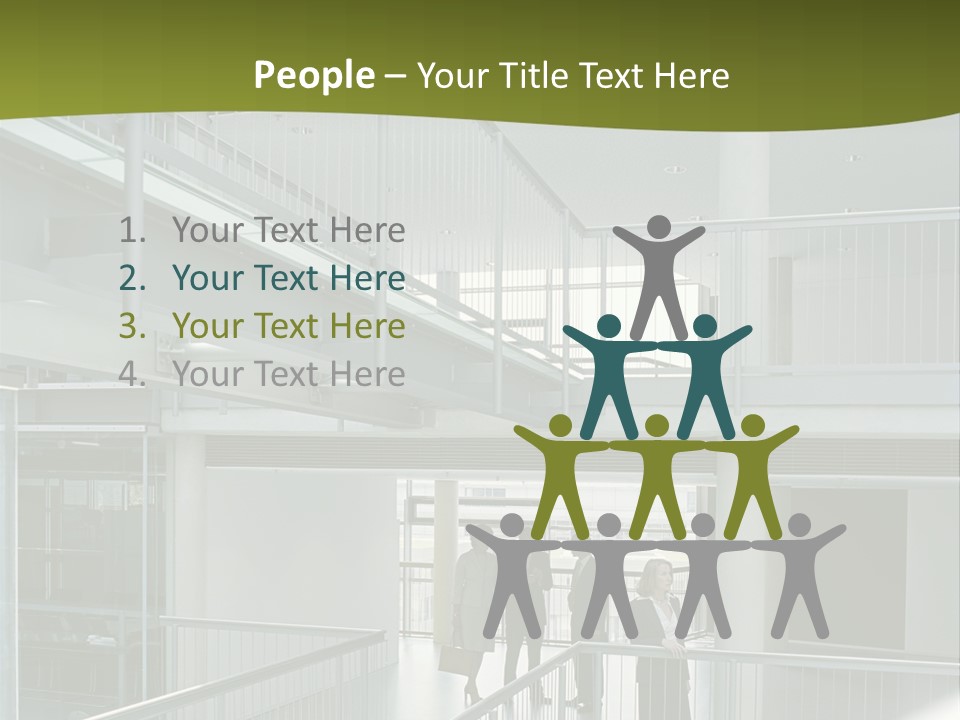 Mural Royaltyfree Maturewoman PowerPoint Template