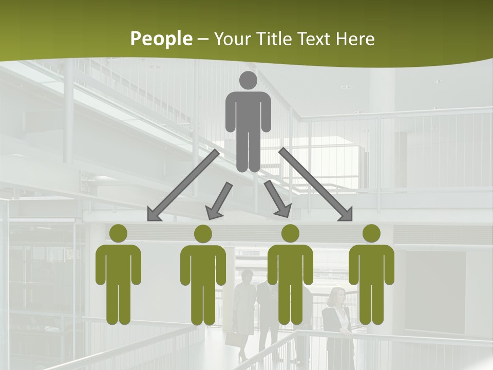 Mural Royaltyfree Maturewoman PowerPoint Template