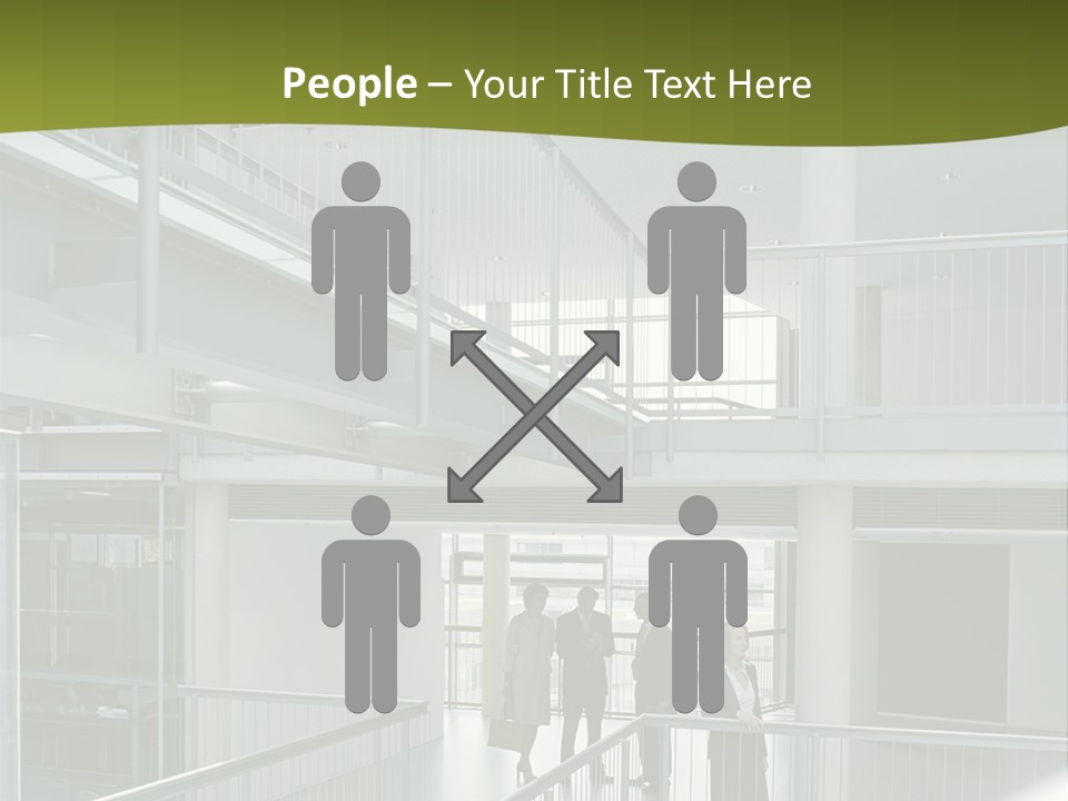 Mural Royaltyfree Maturewoman PowerPoint Template