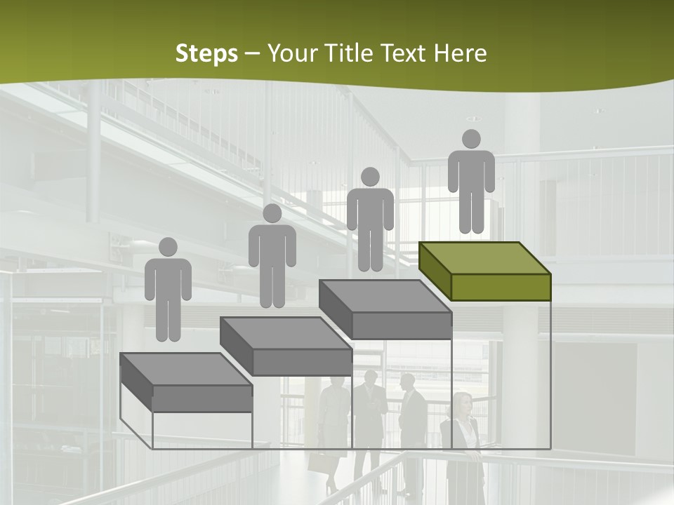 Mural Royaltyfree Maturewoman PowerPoint Template