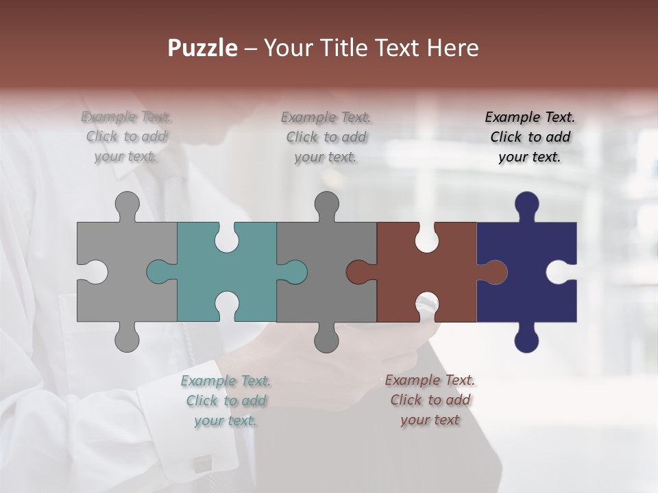 Stockphotograph Male Print PowerPoint Template