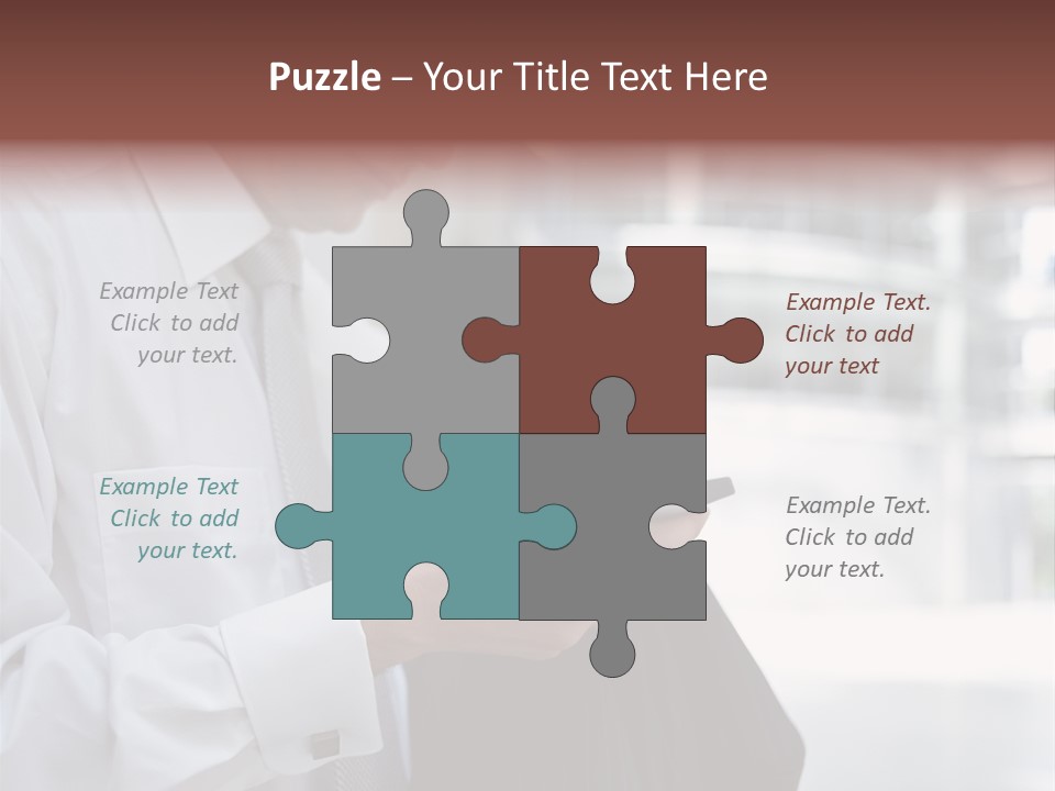 Stockphotograph Male Print PowerPoint Template