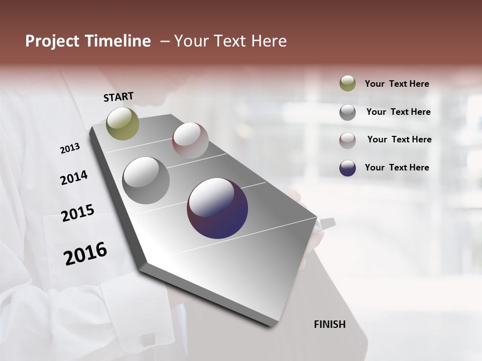 Stockphotograph Male Print PowerPoint Template