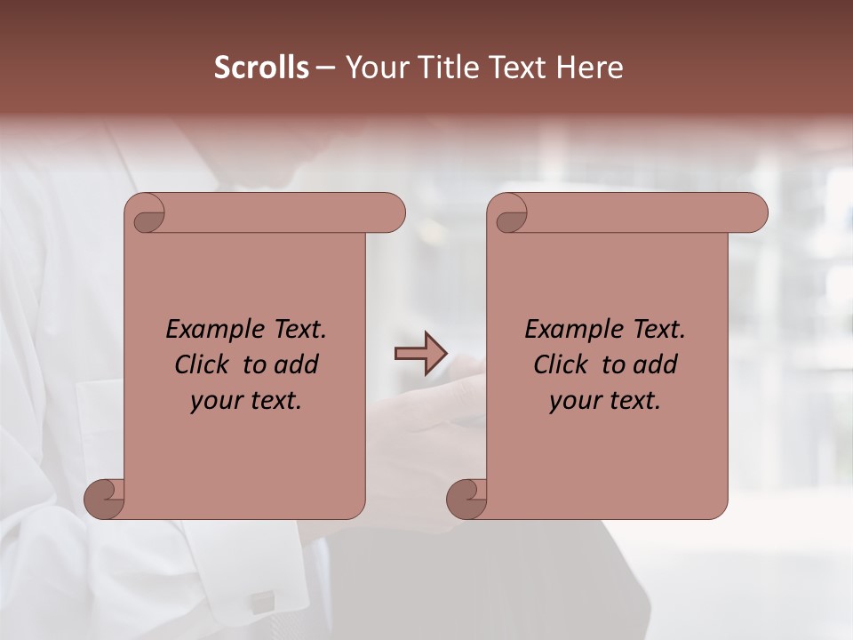 Stockphotograph Male Print PowerPoint Template