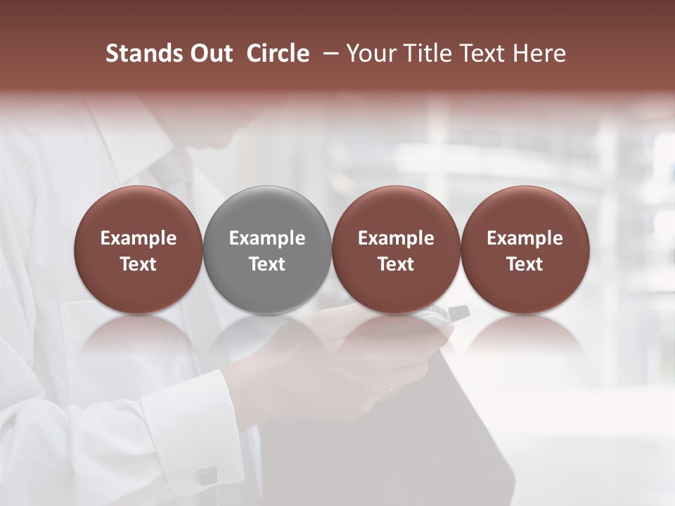 Stockphotograph Male Print PowerPoint Template