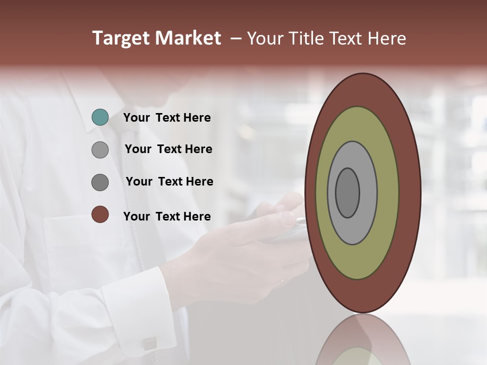 Stockphotograph Male Print PowerPoint Template