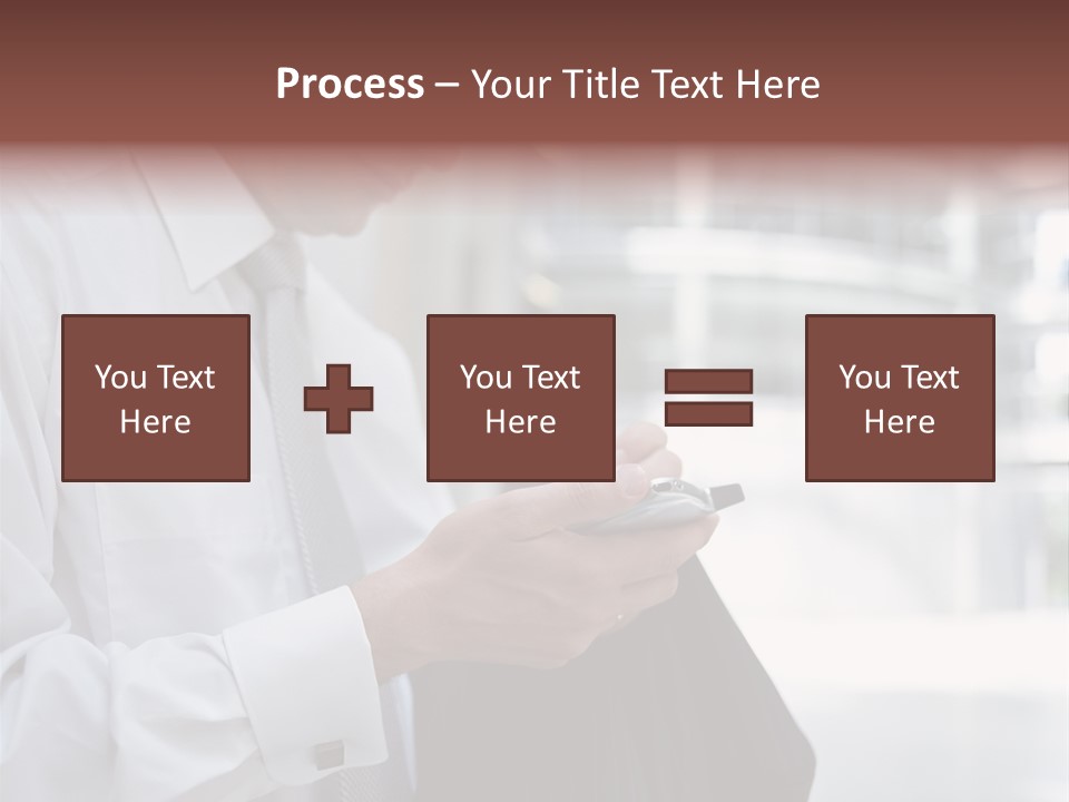 Stockphotograph Male Print PowerPoint Template