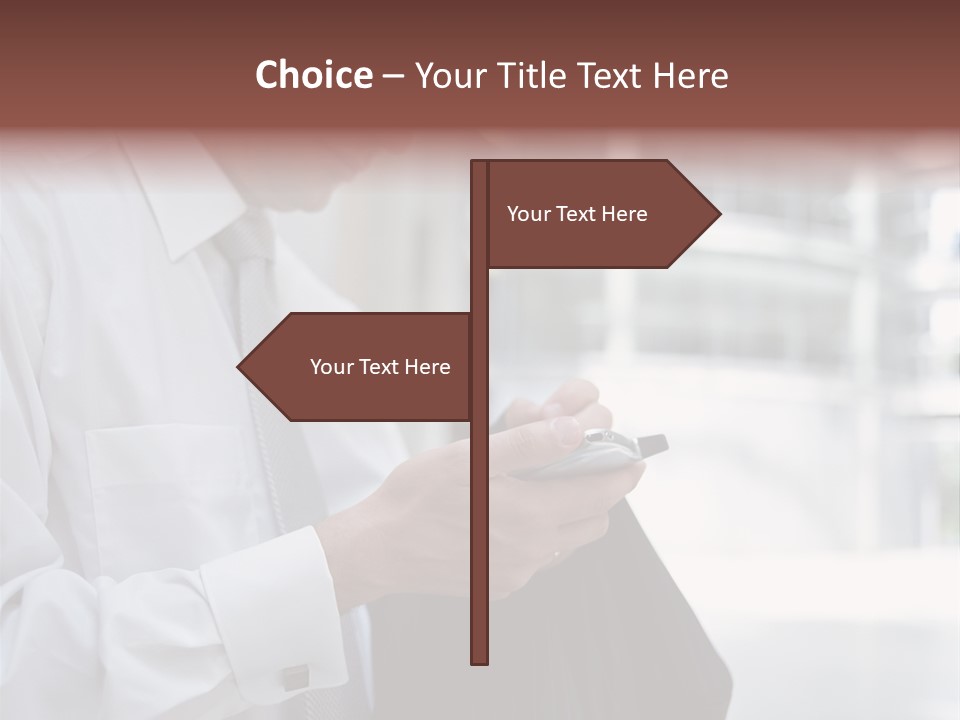 Stockphotograph Male Print PowerPoint Template