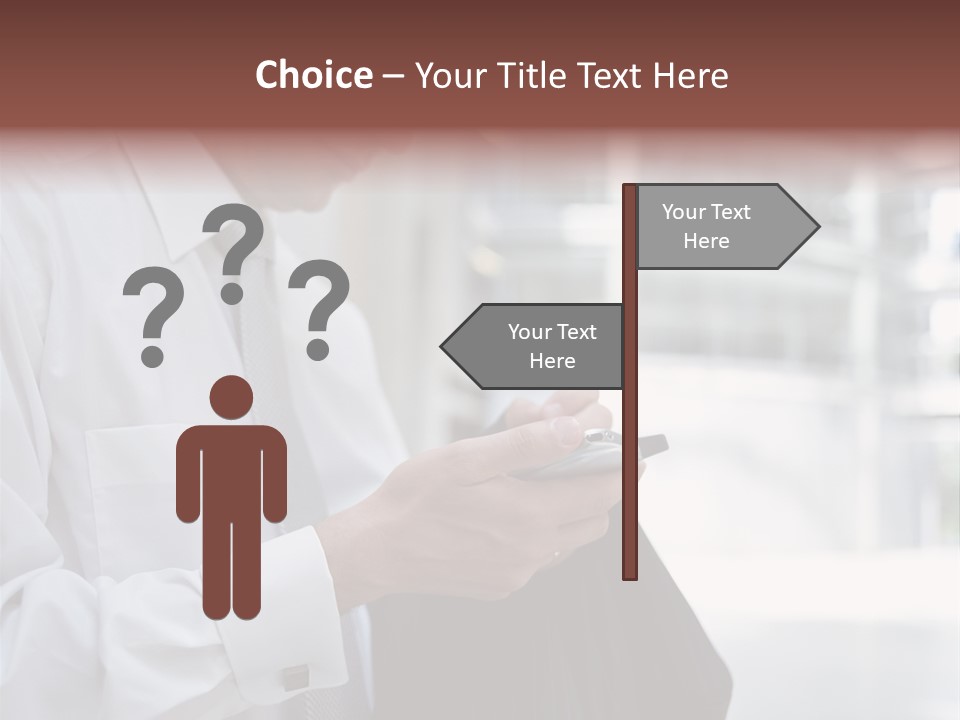 Stockphotograph Male Print PowerPoint Template