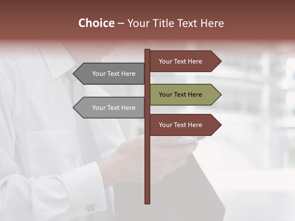 Stockphotograph Male Print PowerPoint Template