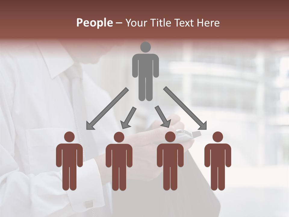 Stockphotograph Male Print PowerPoint Template