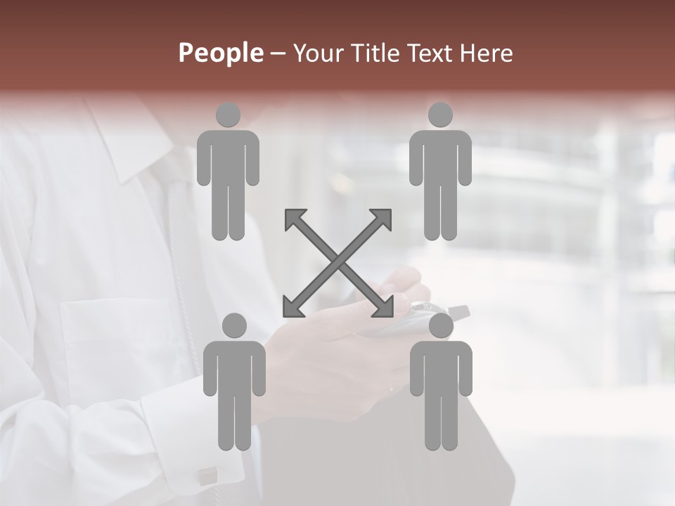 Stockphotograph Male Print PowerPoint Template