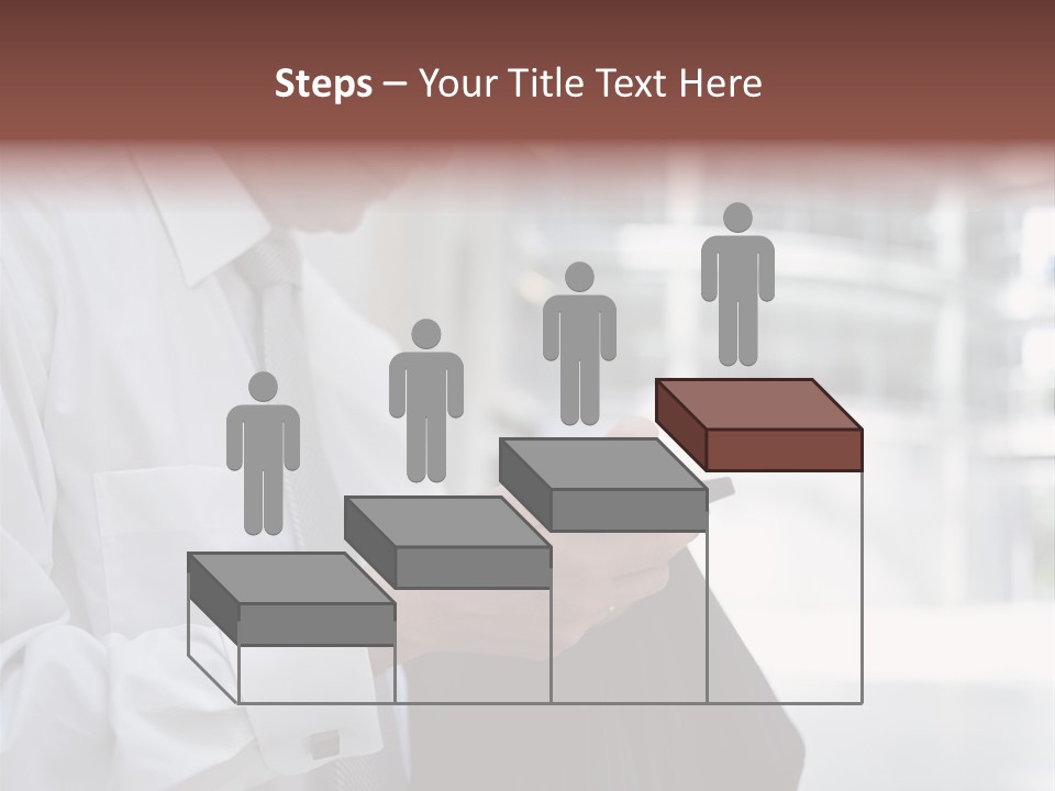 Stockphotograph Male Print PowerPoint Template