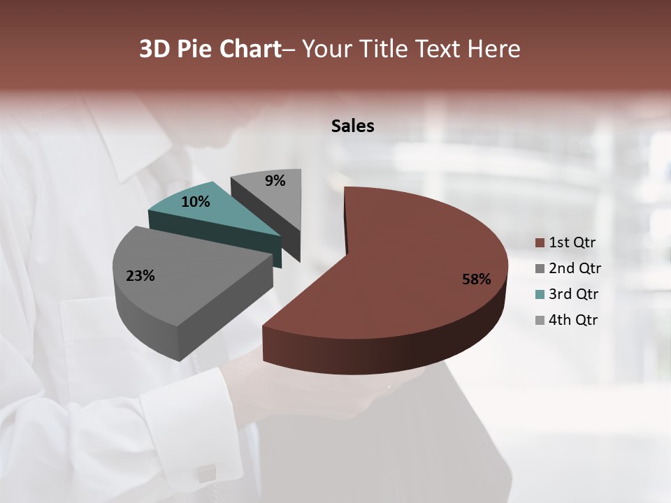 Stockphotograph Male Print PowerPoint Template