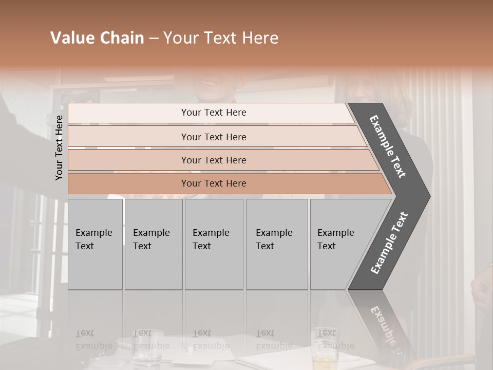 Business People Meeting PowerPoint Template