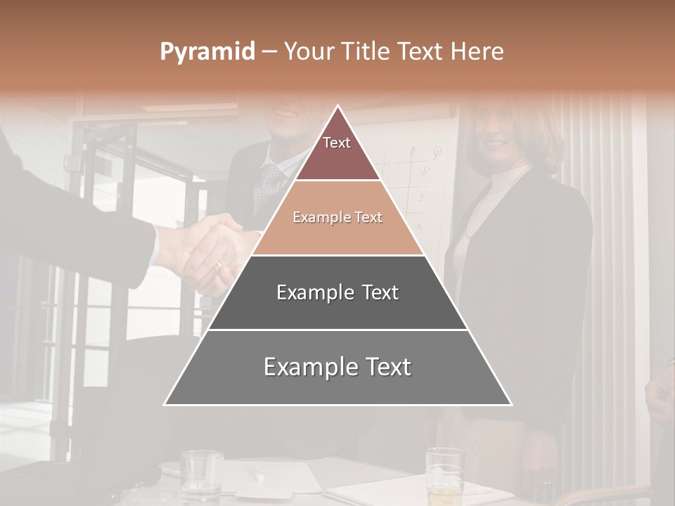 Business People Meeting PowerPoint Template