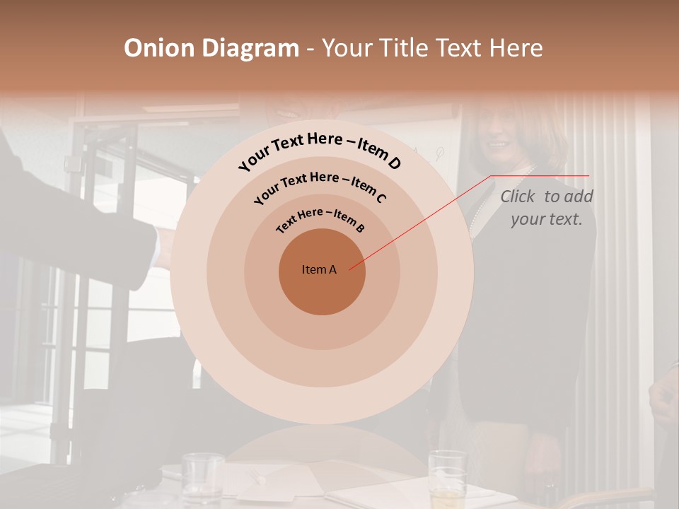 Business People Meeting PowerPoint Template