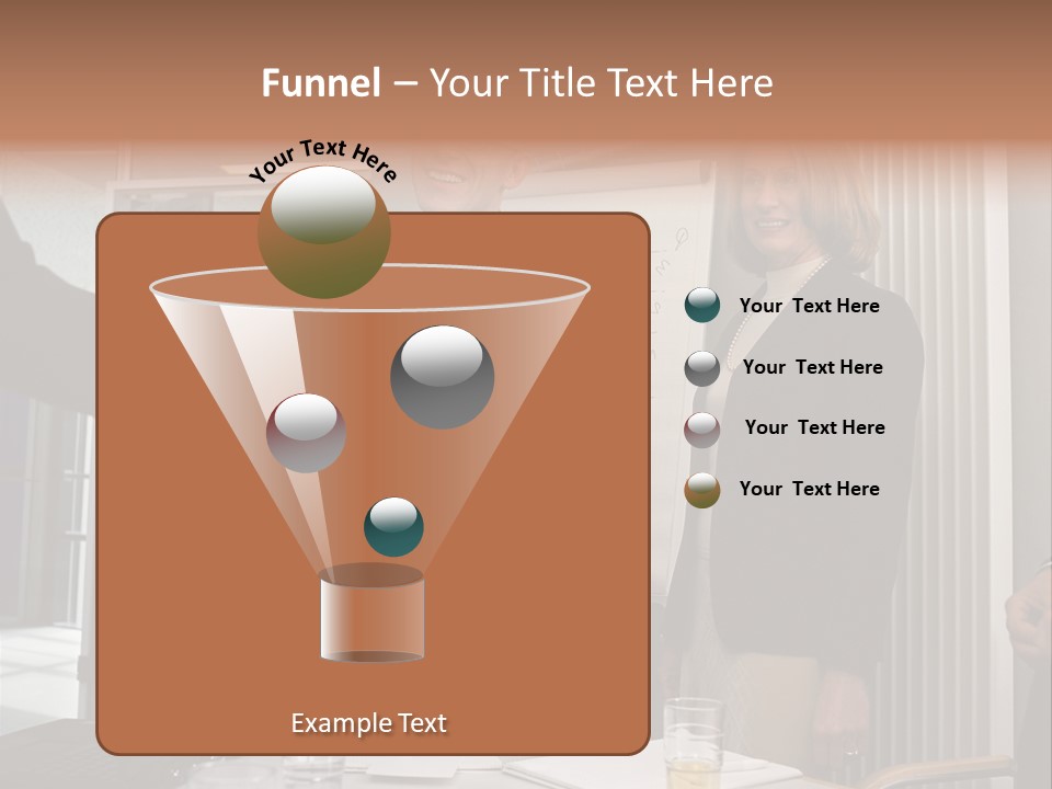 Business People Meeting PowerPoint Template