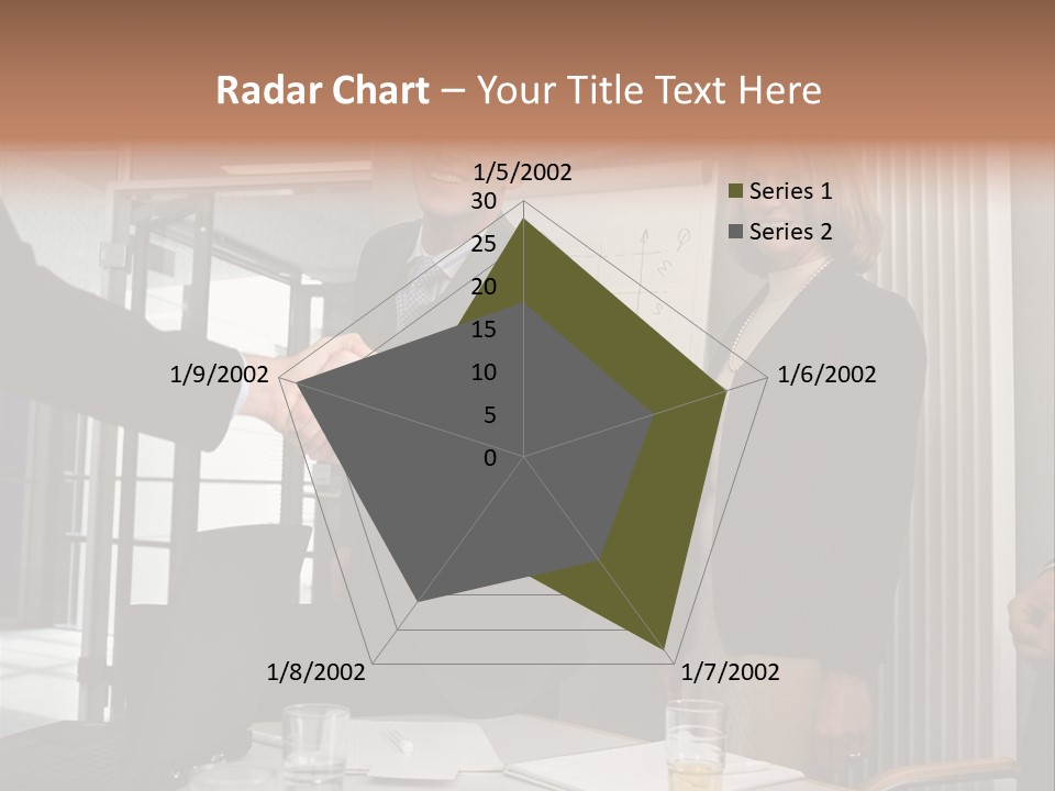 Business People Meeting PowerPoint Template