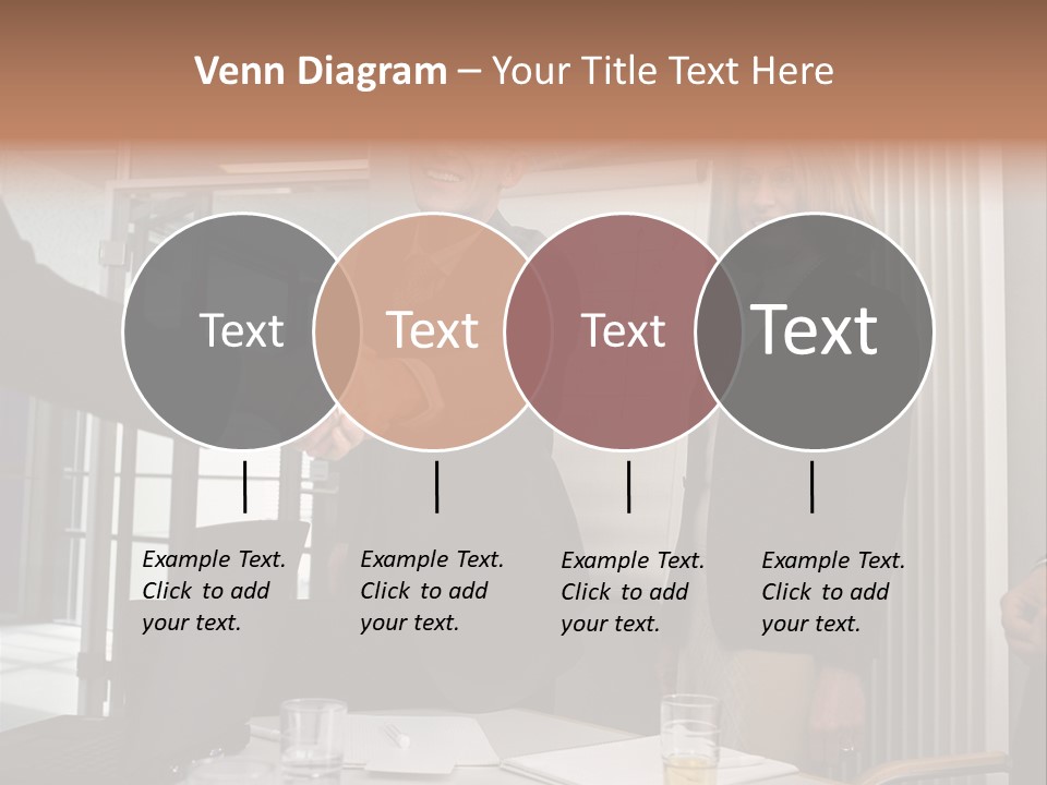 Business People Meeting PowerPoint Template