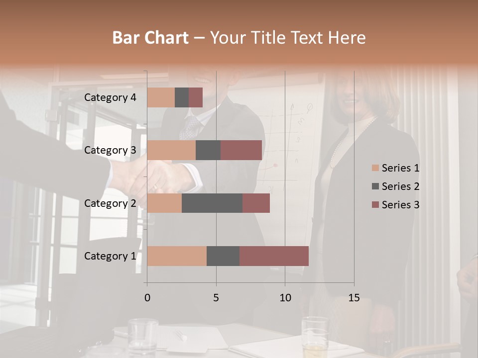 Business People Meeting PowerPoint Template