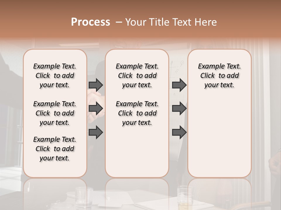 Business People Meeting PowerPoint Template