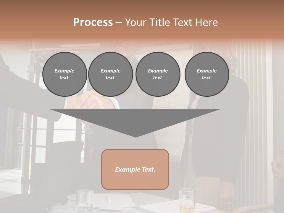 Business People Meeting PowerPoint Template