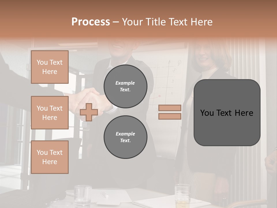 Business People Meeting PowerPoint Template